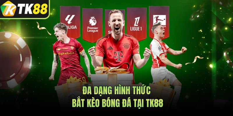 Đa dạng hình thức bắt kèo bóng đá tại TK88